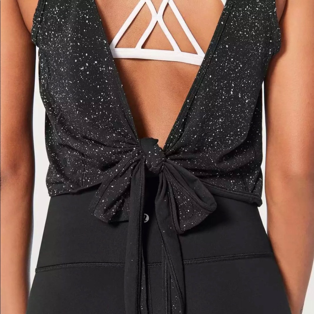 Lululemon Tank- “It’s A Tie Tank”